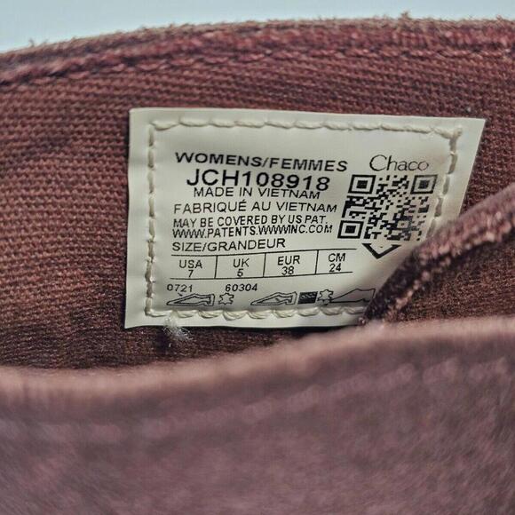 Chaco Womens Cataluna Explorer Chelsea Mahogany Leather Boot Size US 7 EU 38 - Picture 8 of 11